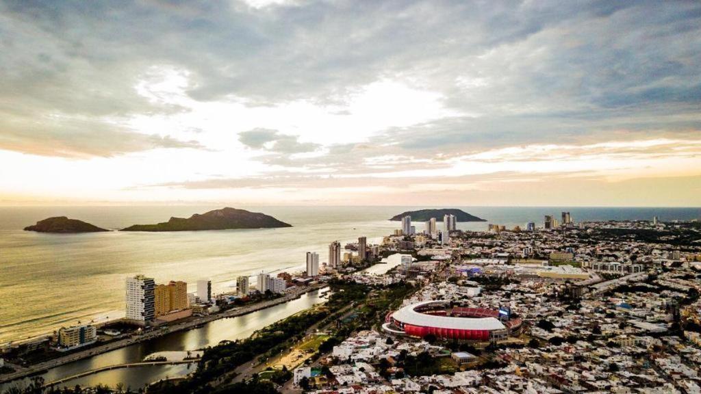 Estadio Beis Central Park Acuario Mazatlán Exteriör bild